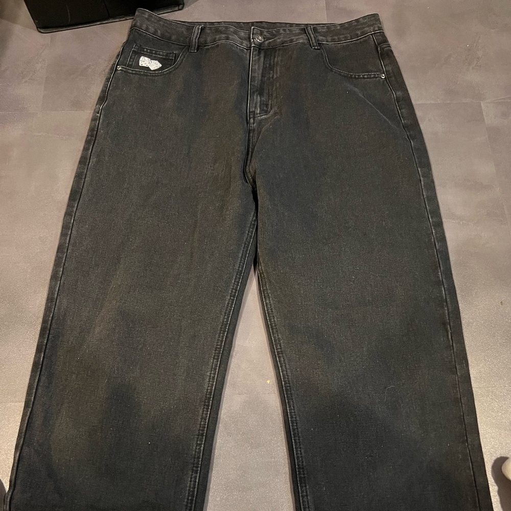 Black Denim Jeans